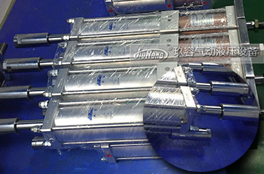 總行程及力行程可調氣液增壓缸 總行程及力行程可調氣液增壓缸